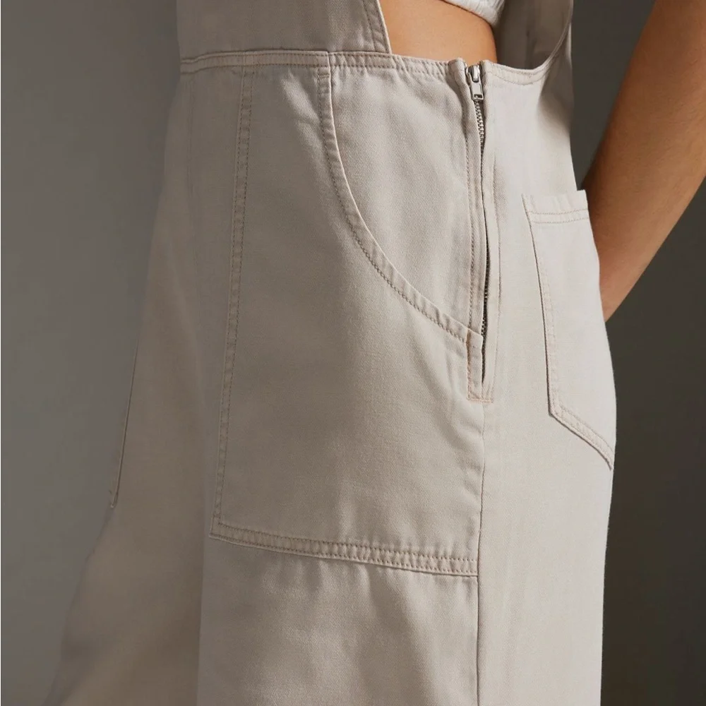 Anthropologie Wide-Leg Overalls - Picture 5 of 8